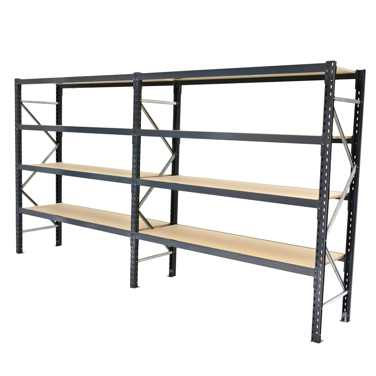 Longspan-shelving-first-bay